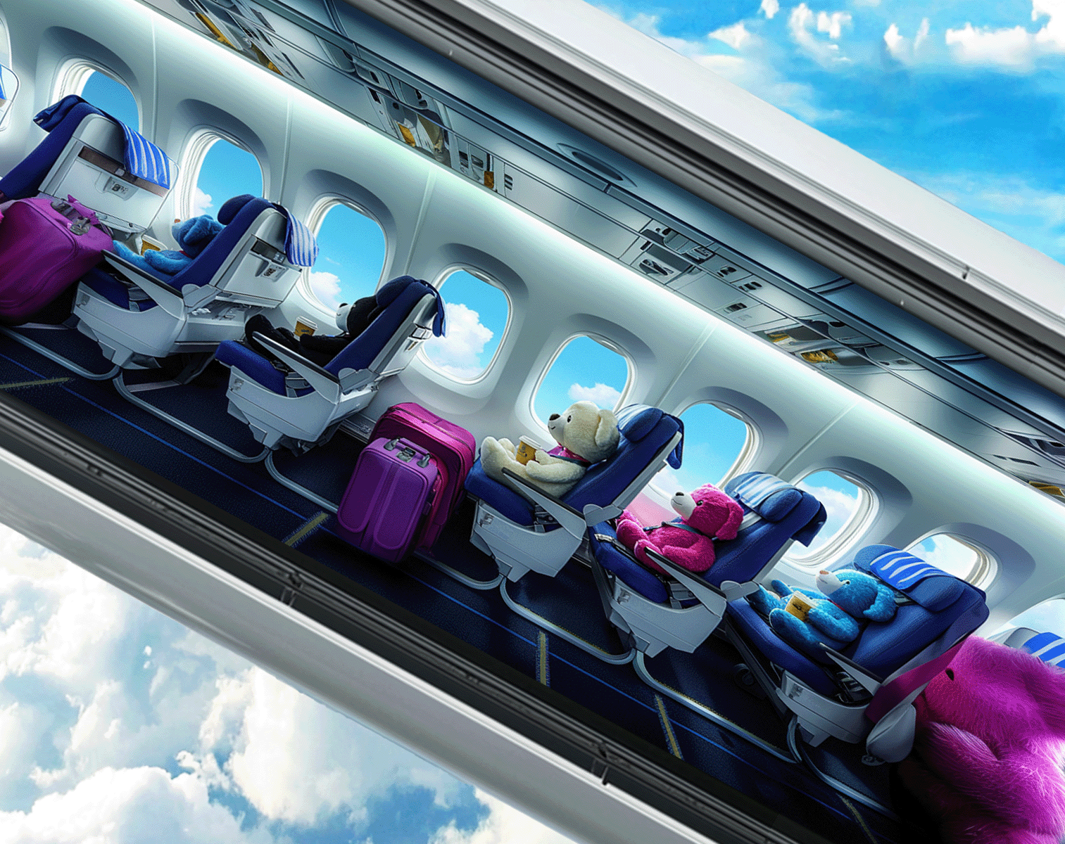 WIP Airplane digital artwork